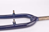 26" Dark Blue MTB Steel Fork with Eyelets for Fenders