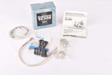 NOS/NIB Shimano 105 #SL-1051 braze-on 7-speed SIS gear lever shifter set from the late 1980s
