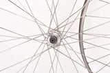 28" (700C) Wheelset with Mavic GP4 Tubular Rims and Campagnolo Victory #422/000 or Triomphe #922/000 low flange hubs with italian thread from the 1980s