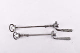 Campagnolo pre cpsc quick release set Record and Super Record, #1001/3 and #1006/8 front and rear Skewer from the 1950s - 1970s