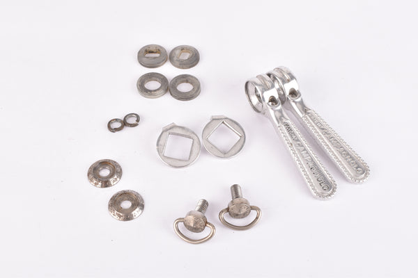 Campagnolo Record  #1014 braze on Gear Lever Shifter Set from the 1980s