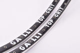 NOS Galli Top Crit Criterium tubular rim set in 28" with 32 holes from the  late 1980s