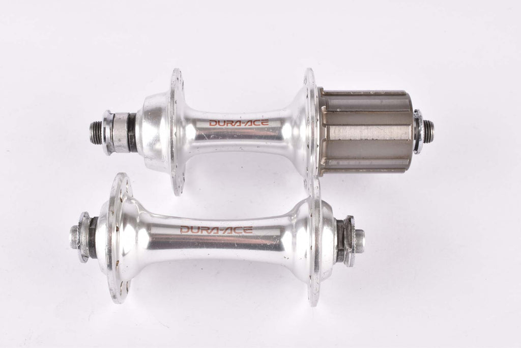 Shimano Dura Ace HB 7700 FH 7700 9 speed Hyperglide Hub set with 18 24 holes from 2001 Shimano Dura Ace HB 7700 FH 7700 9 speed Hyperglide