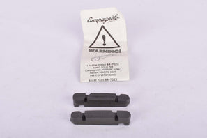NOS Campagnolo #BR-RE702X Hyperon Ultra Clincher (Fulcrum Racing Light) Carbon replacement brake pad set (2pcs)