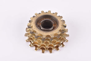 Shimano Dura-Ace #FA-110 6 speed golden Freewheel with 14-19 teeth and english thread from the 1970s - 80s