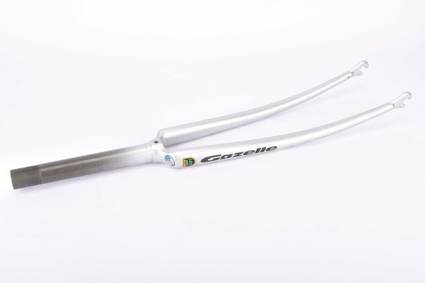 NOS 28" Grey / Silver Gazelle Panto Reynolds 531 Steel Fork from the mid 1990s