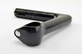 Black anodized Cinelli 1A stem in size 120mm with 26.4mm bar clamp size from the 1970s - 80s