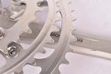 NOS Sachs Rival MTB triple crank set with biometrical (oval) chainrings in 48/38/28 teeth in 170mm from 1983 / 1984
