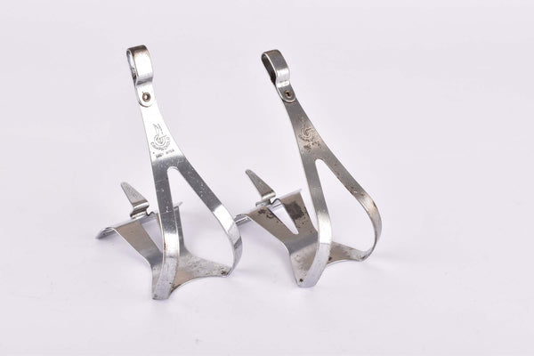Campagnolo steel toe clips from the 1980s