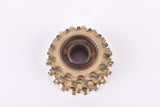 Shimano Dura-Ace #FA-110 6 speed golden Freewheel with 14-19 teeth and english thread from the 1970s - 80s