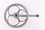 Gnutti cottered chromed steel single crankset with 48 teeth and 170mm length from the 1940s / 1950s / 1960s