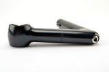 Black anodized Cinelli 1A stem in size 120mm with 26.4mm bar clamp size from the 1970s - 80s