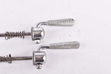 Campagnolo pre cpsc quick release set Record and Super Record, #1001/3 and #1006/8 front and rear Skewer from the 1950s - 1970s