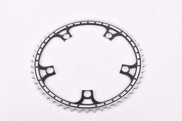 NOS Cambio Rino Corsa drilled Chainring with 52 teeth and 144 BCD from the 1980s