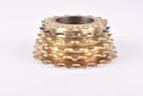 Shimano Dura-Ace #FA-110 6 speed golden Freewheel with 14-19 teeth and english thread from the 1970s - 80s