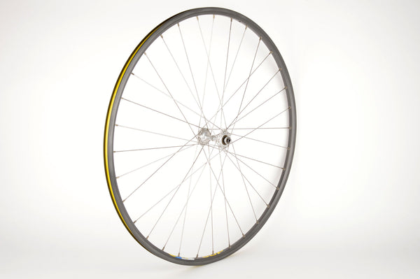 front Wheel with Mavic Reflex SUP Clincher Rim and Shimano Dura-Ace Hub #7400 from the 1980/90s