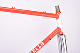 Steel Frame with Pinarello Decals in 57 cm (c-t) / 55.5 cm (c-c) with Gipiemme Dropouts from the 1980s