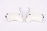 NOS Saccon Altex Aero Brake Lever Set with white Hoods from the 1980s