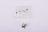NOS Campagnolo rear derailleur jockey / pulley wheel cage mounting bolt set from the 2000 / 2010s