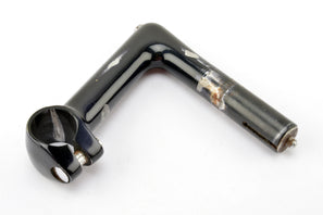 Black anodised Cinelli 1A stem in size 120mm with 26.0mm bar clamp size from the 1970s - 80s