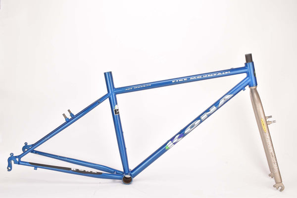 Kona Fire Mountain Mountainbike frame in 41 cm (c-t) / 33 cm (c-c) with Kona Project Two Fork from the 1990s