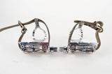 Shimano 600EX #PD-6207 Pedals with toe clips and straps from 1985/86