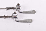 Campagnolo pre cpsc quick release set Record and Super Record, #1001/3 and #1006/8 front and rear Skewer from the 1950s - 1970s