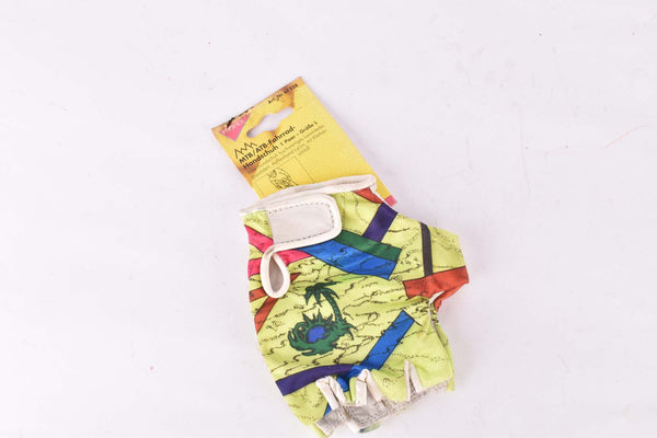 NOS MTB / ATB cycling gloves made of lamb´s leather and Lycra in size L