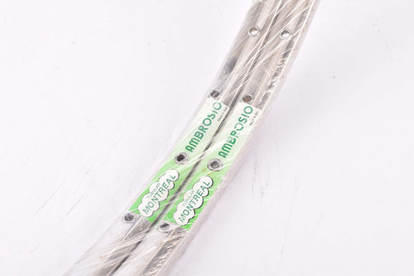 NOS Ambrosio Montreal tubular Rimset 650C / 571mm  with 36 holes from the 1980-1990s