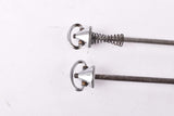 Campagnolo pre cpsc quick release set Record and Super Record, #1001/3 and #1006/8 front and rear Skewer from the 1950s - 1970s