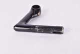 Black anodized 3ttt Record 84 #AR84 Stem in size 110mm with 25.8mm bar clamp size from the 1980s - 1990s