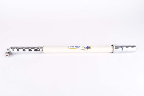 NOS REG Corsa #8 white bike pump in 440-490mm from the 1960s - 80s