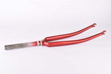 28" Red Aluminum Fork for 1" ahead headset