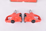 NOS/NIB Primax Corsa Rosso Clipless Pedals with english threading from the 1980s