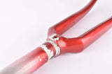 28" Red Aluminum Fork for 1" ahead headset