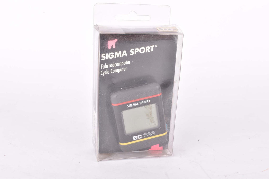 sigma fahrradcomputer bc 700 NOS/NIB Sigma Sport BC 700 Cycle Boardcomputer with 7 functions NOS/NIB Sigma Sport BC 700 Cycle Boardcomputer with 7 functions