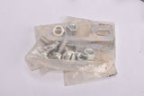 NOS Christophe #496  chromed steel toe clip set in size M