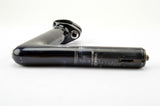 Black anodised Cinelli 1A stem in size 120mm with 26.0mm bar clamp size from the 1970s - 80s