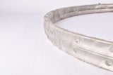 NOS Fiamme Hard Silver Tubular Rim Set in 28"/622mm with 32 holes from the 1980s