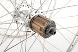 Wheelset with Super Champion Gentleman Clincher Rims and Shimano 105 Golden Arrow Hubs from 1986/87