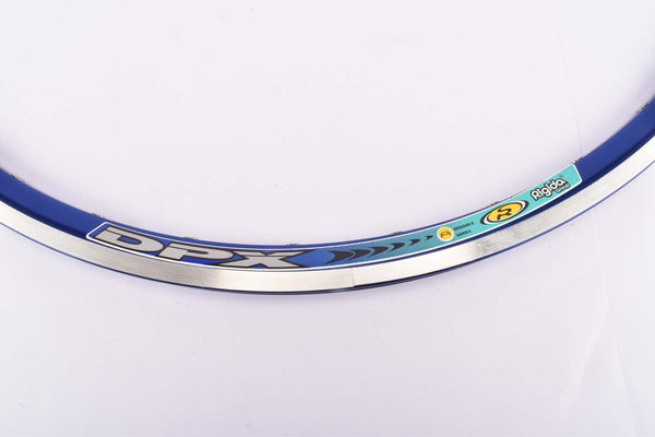NOS blue Rigida DPX single clincher rim in 700c/622mm with 36 holes
