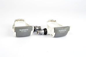 Shimano 600 Ultegra #PD-6401 Clipless Pedals with english threading from the 1990s