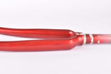 28" Red Aluminum Fork for 1" ahead headset