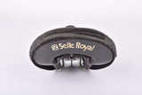 Black Selle Royal Dolphin suede leather Saddle from 1990