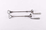 Campagnolo pre cpsc quick release set Record and Super Record, #1001/3 and #1006/8 front and rear Skewer from the 1950s - 1970s