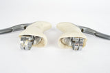 Shimano 600 Ultegra #BL-6403 aero brake lever set with white hoods from the 1990s