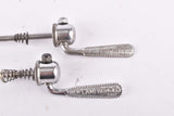 Campagnolo pre cpsc quick release set Record and Super Record, #1001/3 and #1006/8 front and rear Skewer from the 1950s - 1970s