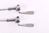 Campagnolo post CPSC quick release set Record and Super Record, #1001/3 and #1006/8 front and rear Skewer from the 1970s - 80s
