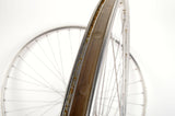 Wheelset with Super Champion Gentleman Clincher Rims and Shimano 105 Golden Arrow Hubs from 1986/87