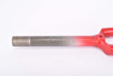 NOS 28" Red Gazelle Steel Fork with Reynolds 525 tubing from the late 1980s - early 1990s